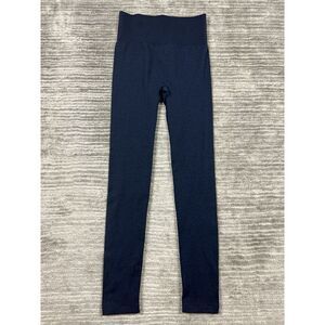 Warners Blissful Benefits Leggings Womens‎ L/XL Blue Pull On Polyester Blend